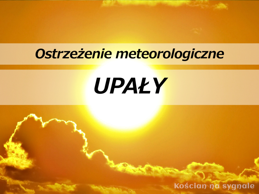 Ostrzeżenie meteorologiczne II stopnia !