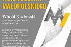 Nagroda Gospodarcza Województwa Małopolskiego 2022