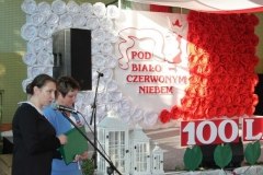 Koncert Pieśni i Piosenki Patriotycznej w SP Tęgoborze