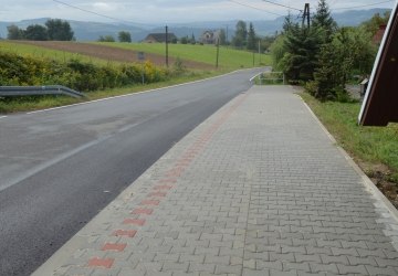 Budowa chodnika w Tabaszowej zakończona!